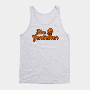 Orange Gentlemen Tank Top